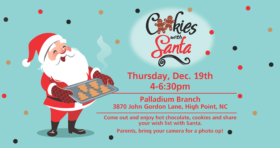 Breakfast with Santa - Click for directions.