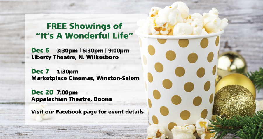 Free Showings of It's A Wonderful Life'